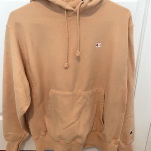 Champion reverse weave Medium peach hoodie